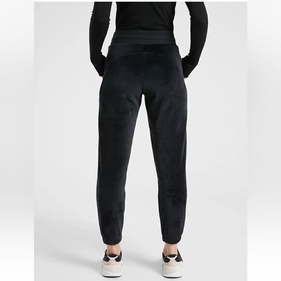 Athleta Black Double Cozy Karma Recover Jogger 1X - Picture 2 of 12